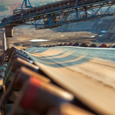 Мина с конвейерна лента